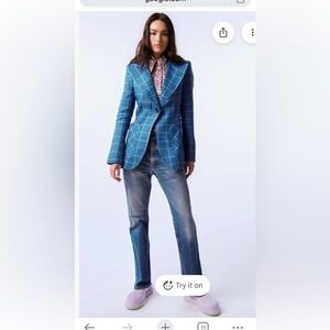 Smythe patch pocket birken Blazer